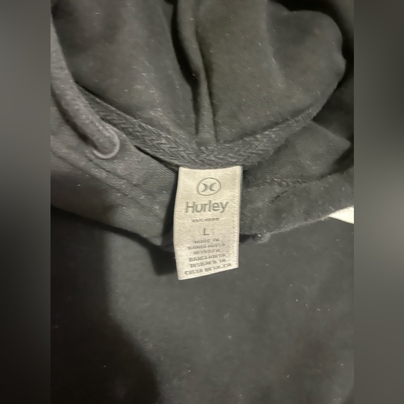 Unisex large Hurley hoodie sweater - Picture 2 of 3
